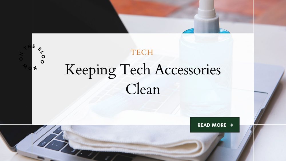 cleaning cloth on a laptop