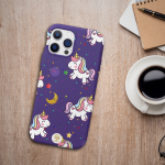 Rainbow Unicorn Phone Case for iPhone - Image 3