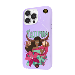 Earthbound Elegance: Limited Edition Taurus Zodiac Phone Cover