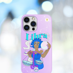 Harmonic Aura: Limited Edition Libra Zodiac Phone Cover - Image 2
