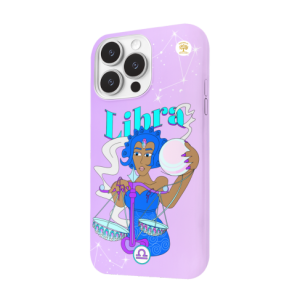 Harmonic Aura: Limited Edition Libra Zodiac Phone Cover