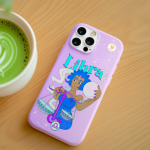 Harmonic Aura: Limited Edition Libra Zodiac Phone Cover - Image 3