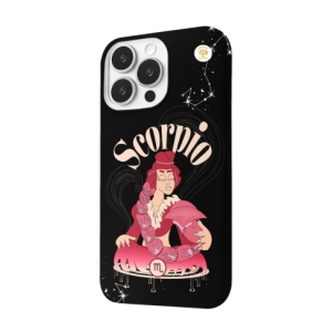 Night Veil: Limited Edition Scorpio Zodiac Phone Cover