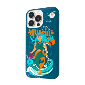 Electric Vision: Limited Edition Aquarius Zodiac Phone Cover