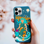 Electric Vision: Limited Edition Aquarius Zodiac Phone Cover - Image 4